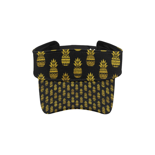Pineapple Gold Tribal Style Print Unisex Sun Visor