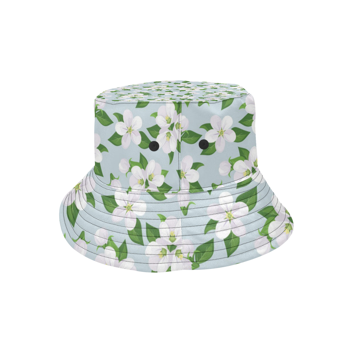Apple blossom Pattern Print Design AB04 Unisex Bucket Hat