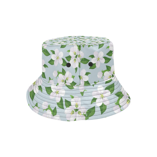 Apple blossom Pattern Print Design AB04 Unisex Bucket Hat