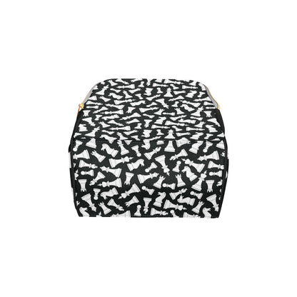 Chess Pattern Print Design 01 Diaper Bag Backpack