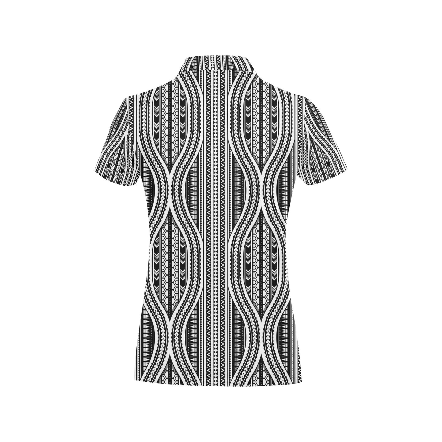 Polynesian Tribal Style Women's Polo Shirt