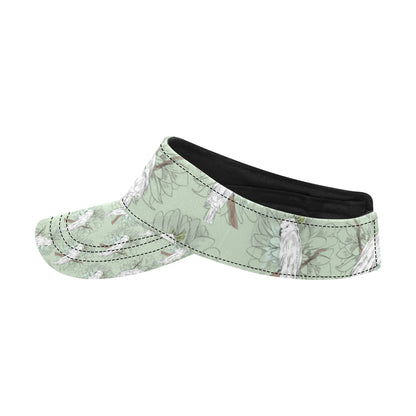 Cockatiel Pattern Print Design 01 Unisex Sun Visor