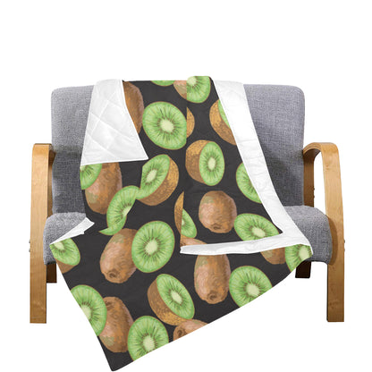 Kiwi Pattern Print Design KW03 Premium Quilt