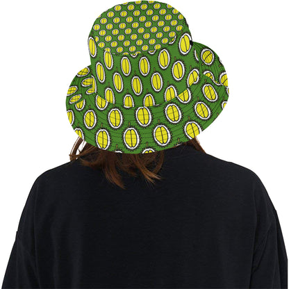 Durian Pattern Print Design DR01 Unisex Bucket Hat