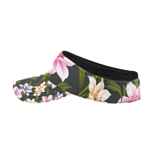 Lily Pattern Print Design LY01 Unisex Sun Visor
