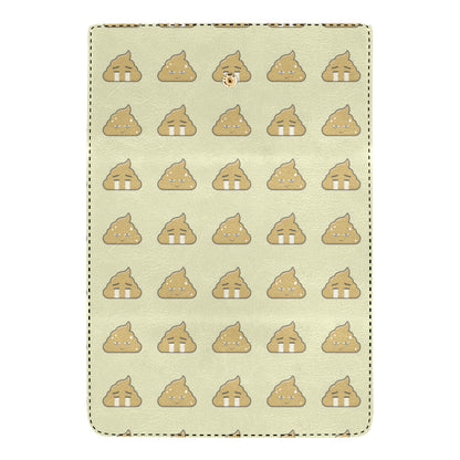 Poop Emoji Pattern Print Design A04 Women's Trifold Wallet
