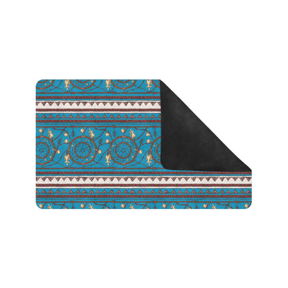 Dream catcher aztec Rubber Doormat