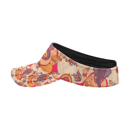 Ganesha Indian Pattern Print Design 02 Unisex Sun Visor