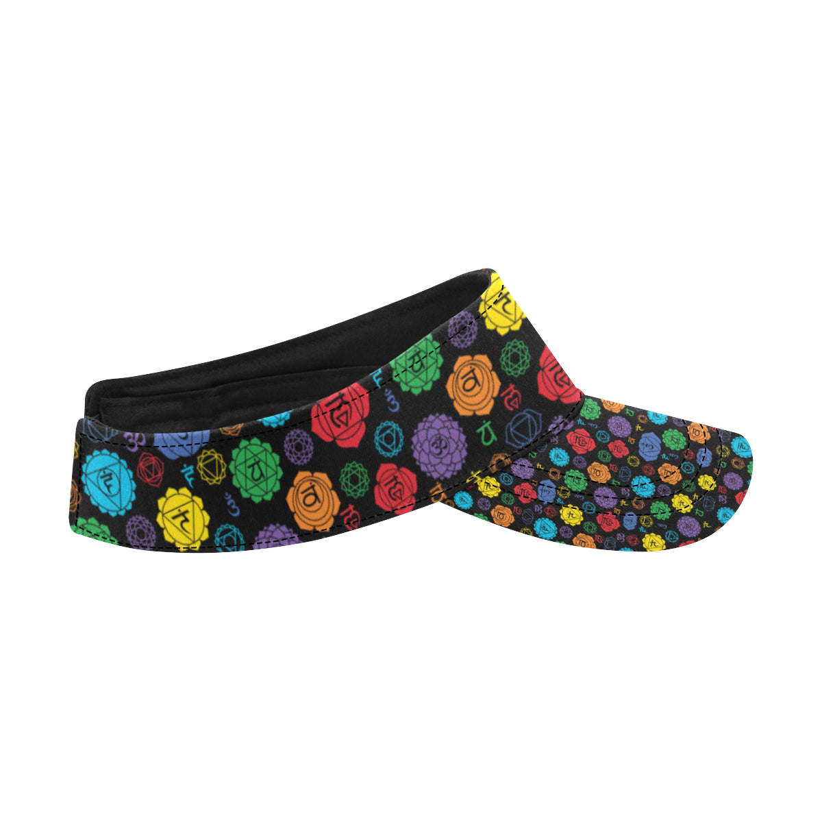 Chakra Pattern Print Design 01 Unisex Sun Visor
