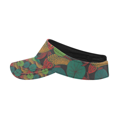 KOI Fish Pattern Print Design 01 Unisex Sun Visor