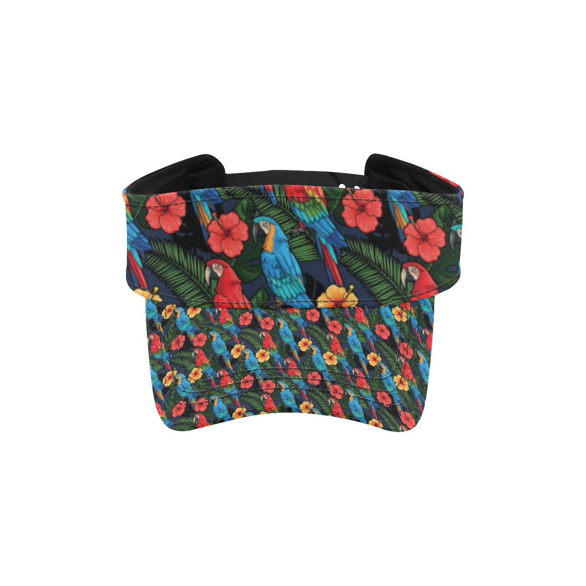 Parrot Pattern Print Design A01 Unisex Sun Visor