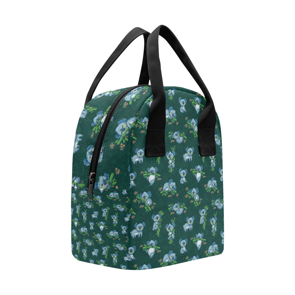 Koala Blue Design Print Insulated Lunch Bag