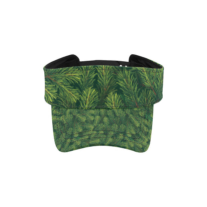 Christmas Tree Pattern Print Design 02 Unisex Sun Visor