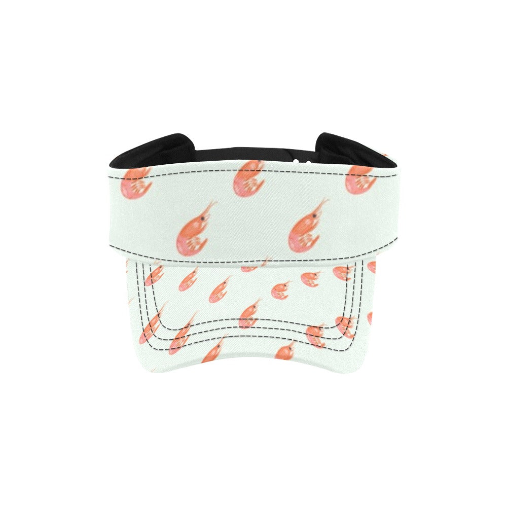 Shrimp Print Design LKS304 Unisex Sun Visor