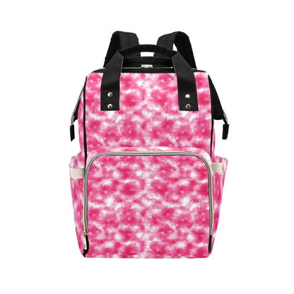 Tie Dye Pink Print Design LKS304 Diaper Bag Backpack