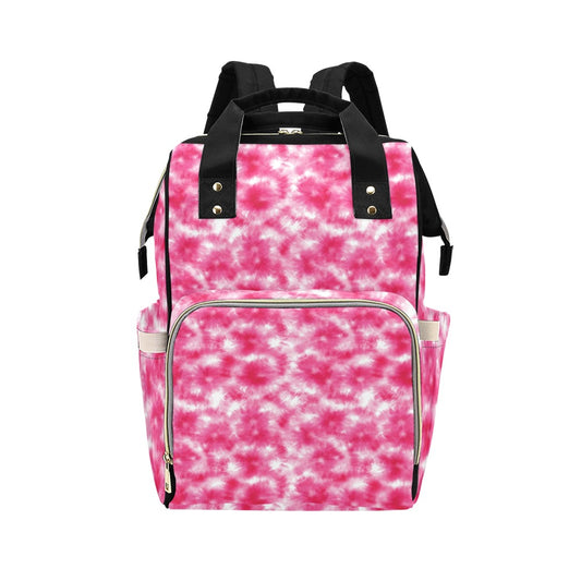 Tie Dye Pink Print Design LKS304 Diaper Bag Backpack