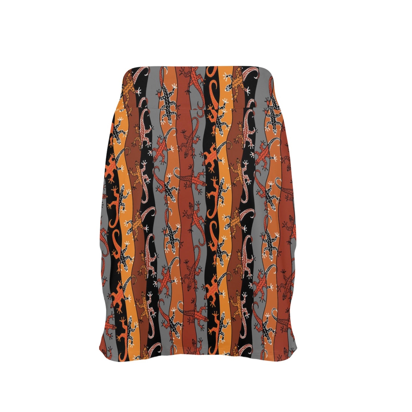 lizard Print Design LKS403 17" Golf & Pickleball Skort with Pockets