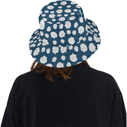 Seashell Print Design LKS3012 Unisex Bucket Hat