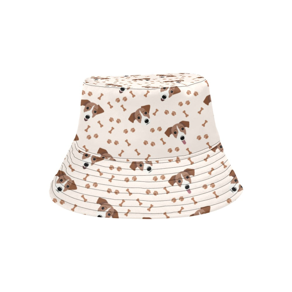 Russell Terriers Paw Print Design LKS303 Unisex Bucket Hat