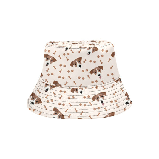 Russell Terriers Paw Print Design LKS303 Unisex Bucket Hat