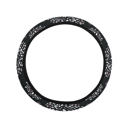 Tree Of Life Print Design LKS304 Steering Wheel Cover with Elastic Edge