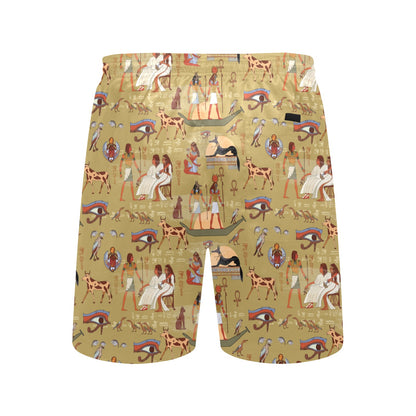 Ancient Greek Classic Pattern Design LKS305 Men's Swim Trunks Beach Shorts