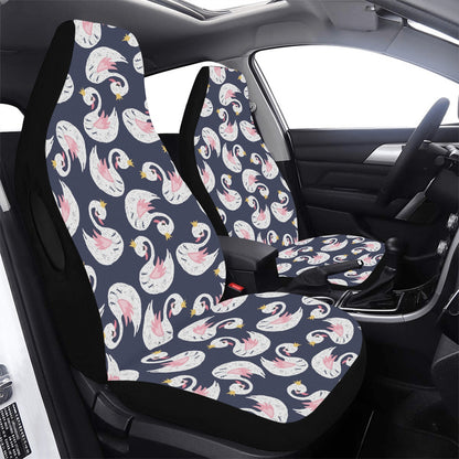 Swan Print Design LKS403 Car Seat Covers