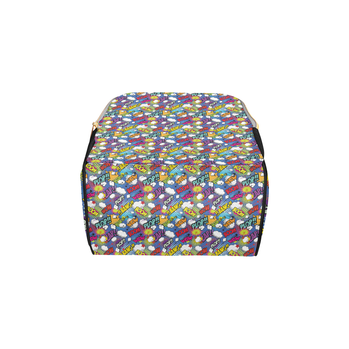 Comic Book Pattern Print Design 02 Diaper Bag Backpack