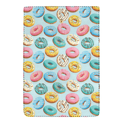 Donut Pattern Print Design DN05 Women's Trifold Wallet