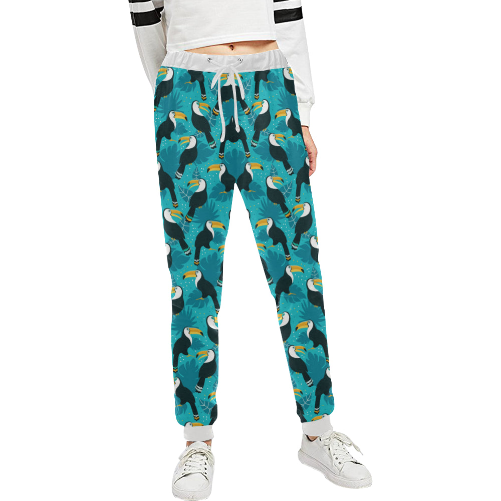 Toucan Parrot Pattern Print Unisex Sweatpants