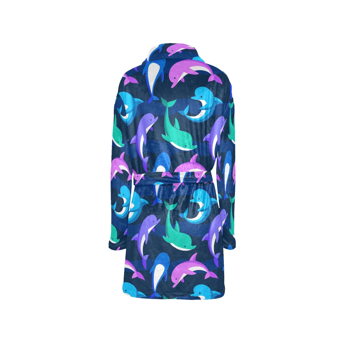Dolphin Baby Women's Fleece Robe