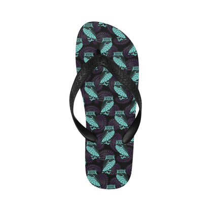 Tribal Pattern Print Design LKS3010 Flip Flops