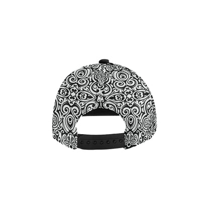 Polynesian Tattoo Pattern Snapback Cap