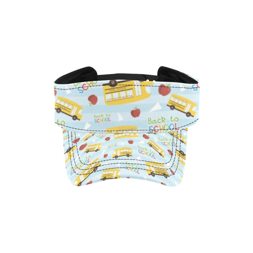 School Bus Back To School Print Design LKS303 Unisex Sun Visor