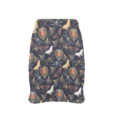 Dragonfly Print Design LKS404 17" Golf & Pickleball Skort with Pockets