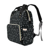 Safety Pin Print Design LKS302 Diaper Bag Backpack