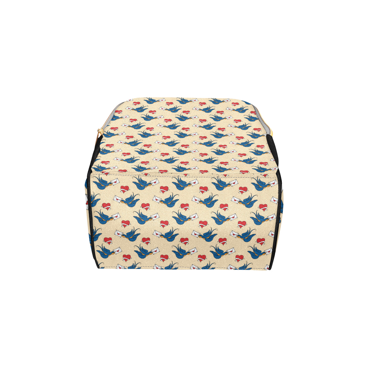 Swallow Bird Pattern Print Design 05 Diaper Bag Backpack