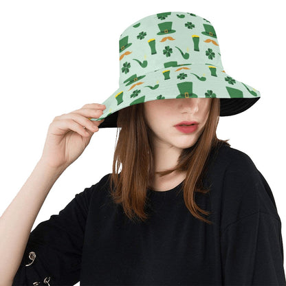 St Patricks Day Print Design LKS304 Unisex Bucket Hat