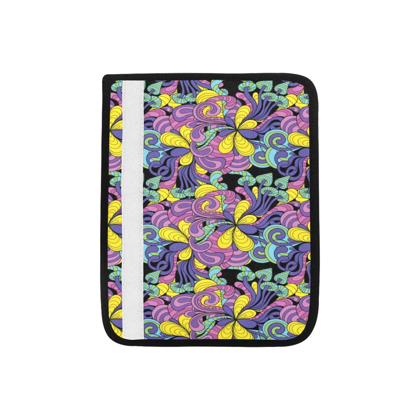Trippy Print Design LKS305 Car Seat Belt Cover