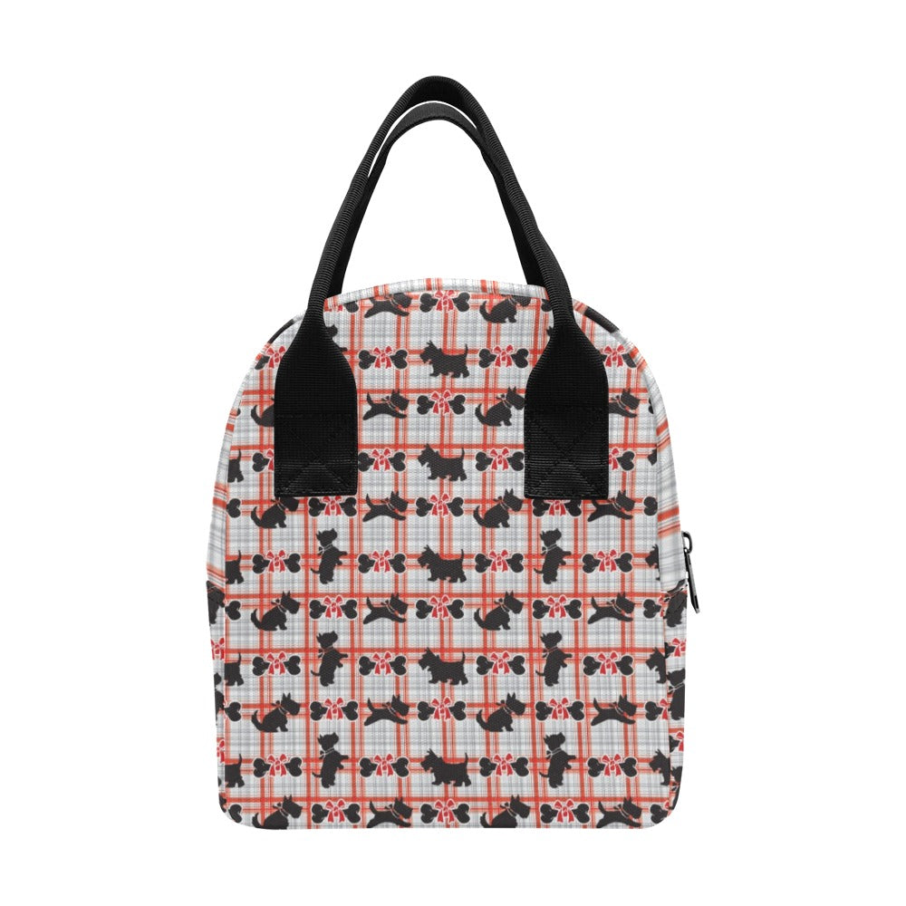 Scottish Terriers Print Design LKS3014 Insulated Lunch Bag
