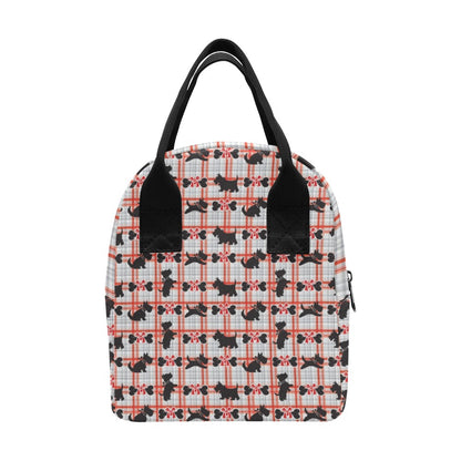 Scottish Terriers Print Design LKS3014 Insulated Lunch Bag
