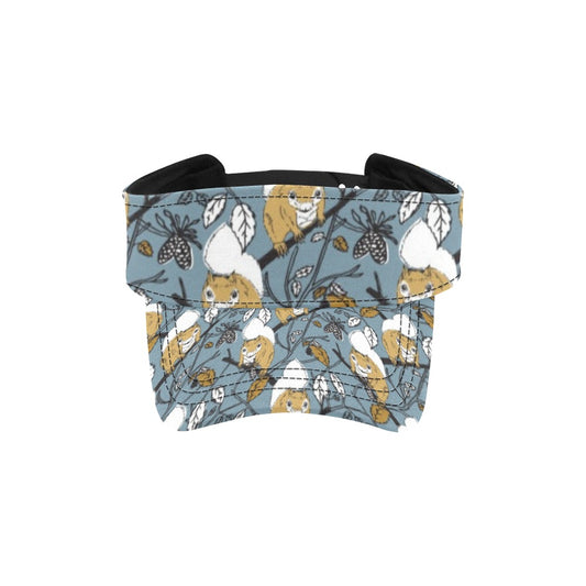Squirrel Print Design LKS305 Unisex Sun Visor