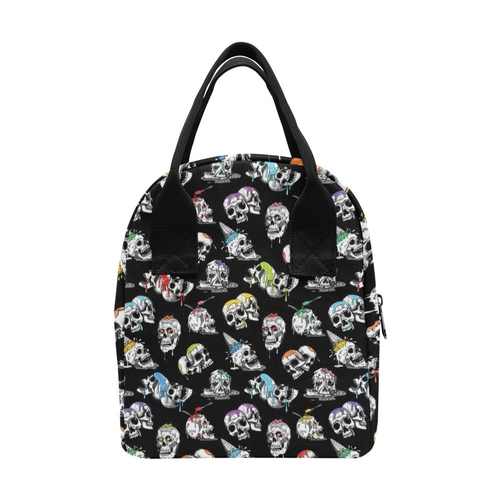 Skull Print Design LKS3013 Insulated Lunch Bag