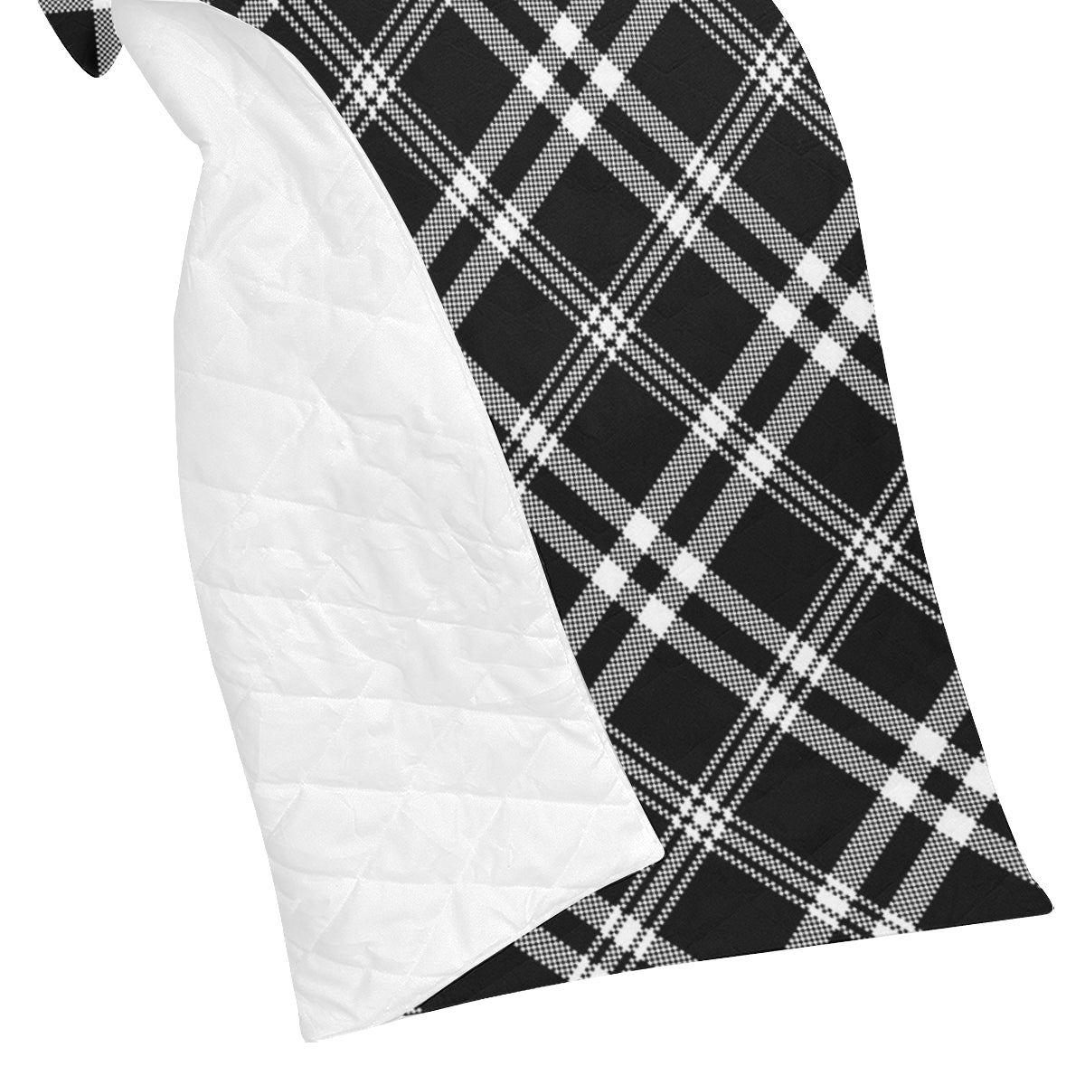 Madras Pattern Print Design 03 Premium Quilt