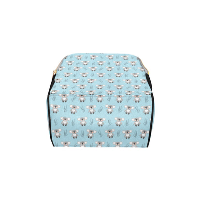 Koala Pattern Print Design 01 Diaper Bag Backpack