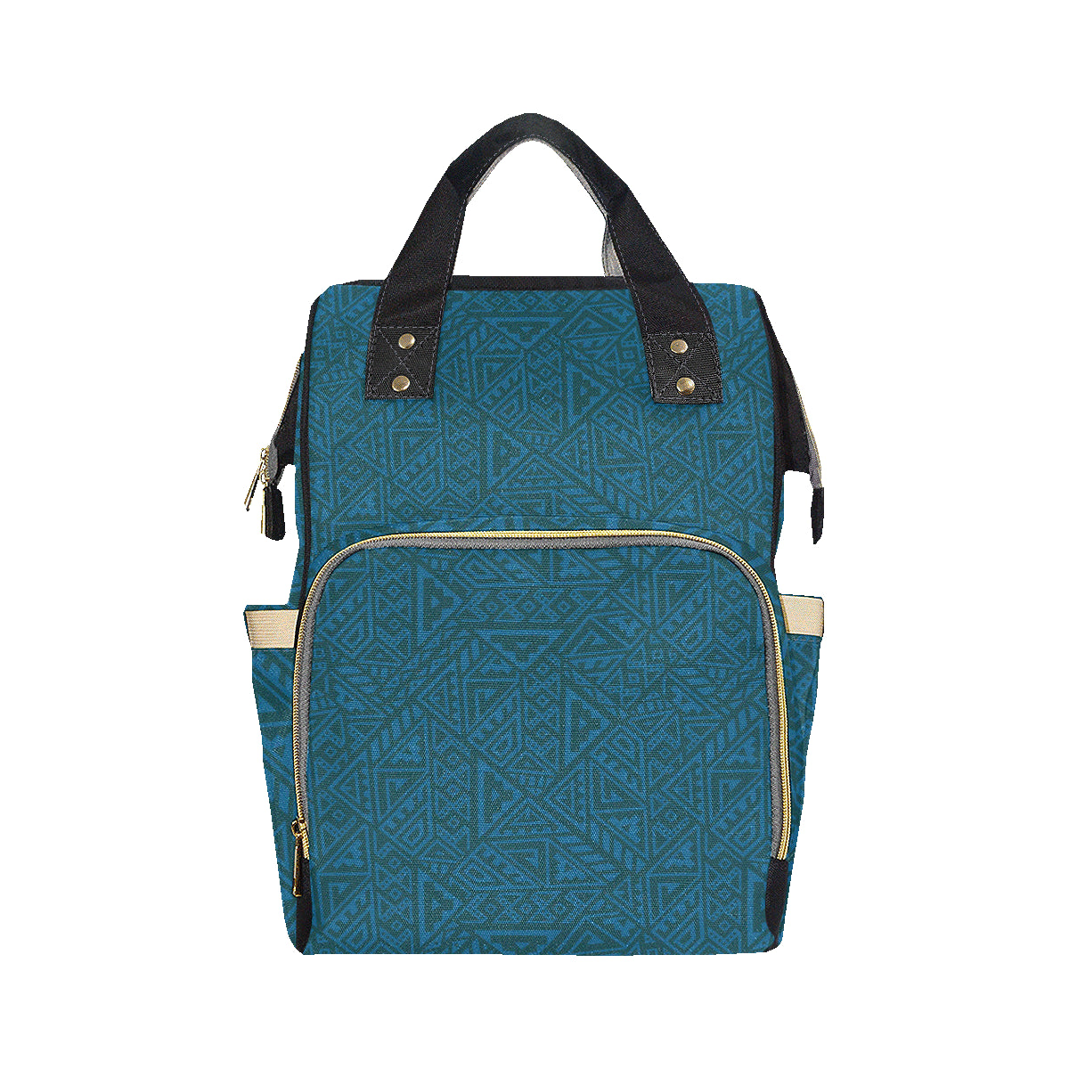 Maori Pattern Print Design 03 Diaper Bag Backpack