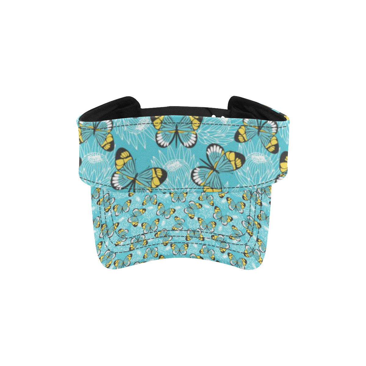 Butterfly Pattern Print Design 010 Unisex Sun Visor