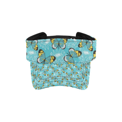 Butterfly Pattern Print Design 010 Unisex Sun Visor