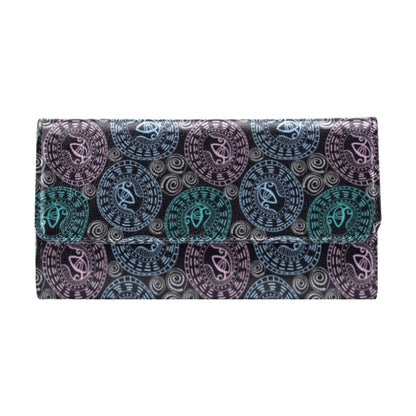 Eye of Horus Ethnic Pattern Women's Trifold Wallet