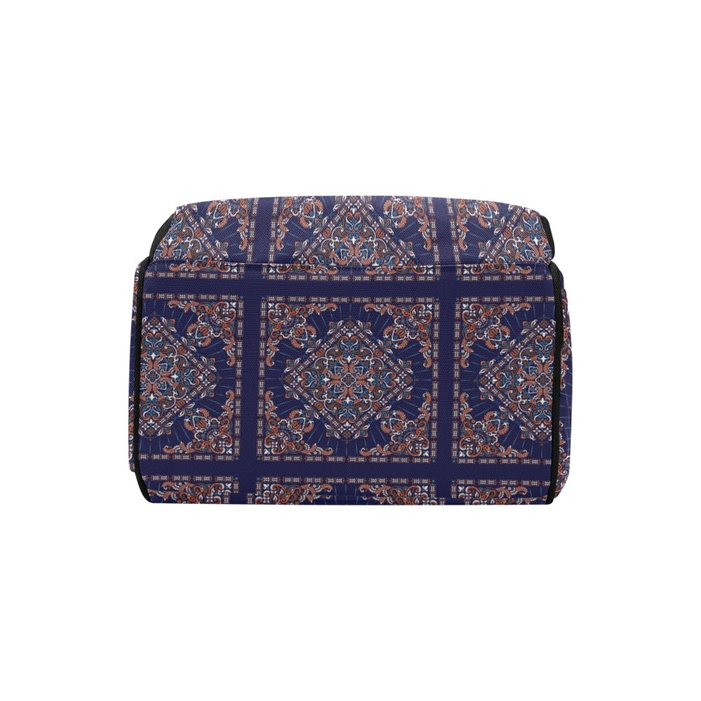 Bandana Print Design LKS3012 Diaper Bag Backpack